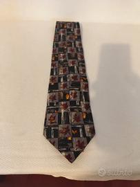 Ermenegildo Zegna cravatta vintage 100% seta
