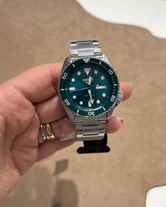 Orologio uomo Seiko 5 sports SRPD61K1 verde