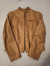 Giacca in pelle benetton - Marrone