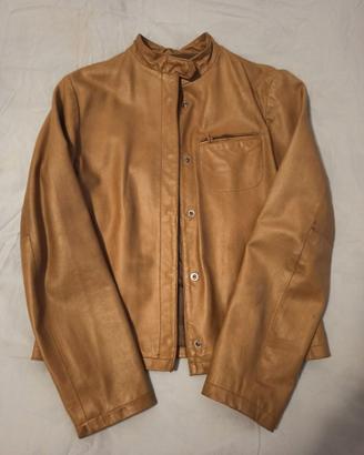 Giacca in pelle benetton - Marrone