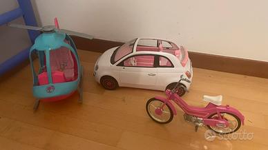 Lotto 3 veicoli Barbie