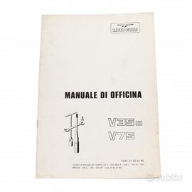 Variante manuale officina Moto Guzzi V35 III e V75