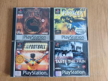4 giochi PlayStation 1. Mortal Kombat Trilogy + 3