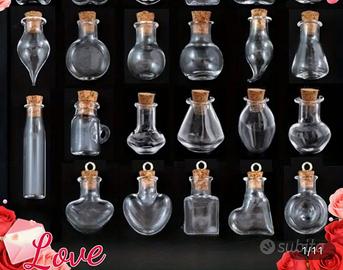 10 mini bottigliette da collez miste casuali + 🎁