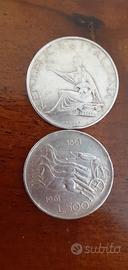 500 lire d'argento Quadriga 