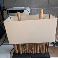 Lampada legno arredo Levandeo