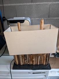 Lampada legno arredo Levandeo