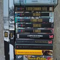 16 cassette VHS Lotto Grandi film + Italiani