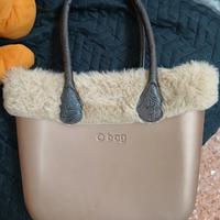 o bag con pelliccetta