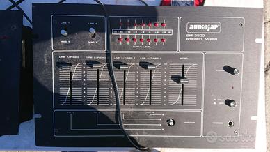 Stereo Mixer Dj Audiojap e B.V.L. Vintage