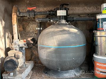 filtro sabbia piscina