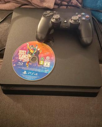 PlayStation slim 4 e gioco just dance 2024