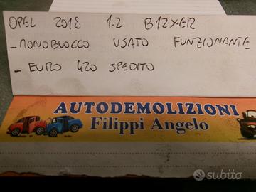 Monoblocco opel 2018 1.2