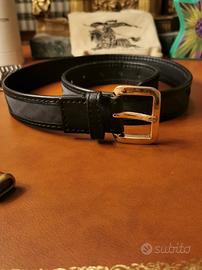 Cintura BURBERRY in pelle e  TESSUTO