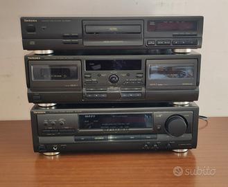set di 3 piastre Tecnichs funzionante del 1990