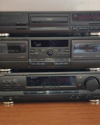 set di 3 piastre Tecnichs funzionante del 1990