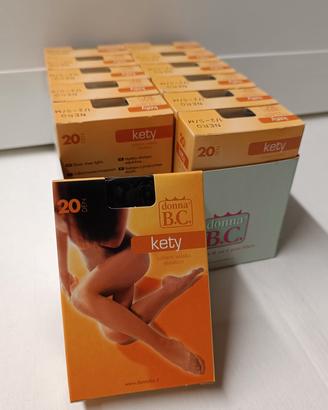 10 Collant Donna B.C. Kety 20 DEN – Nuovi in Scato