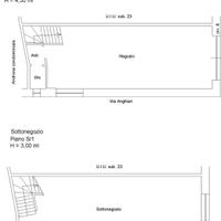 Negozio C-1 su due livelli