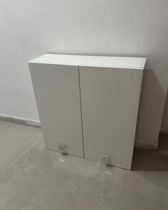 Mobile pensile bagno bianco 70×68×22 cm