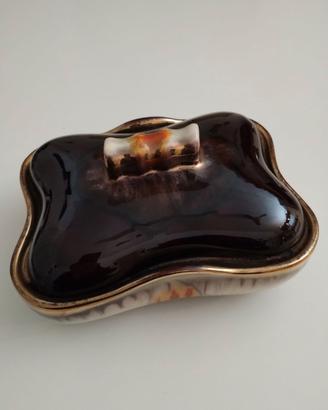 CIOTOLA VINTAGE IN CERAMICA CON COPERCHIO