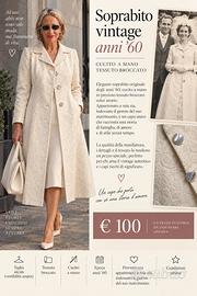 Soprabito vintage anni 60