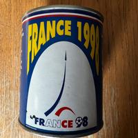 France 1998 t-shirt commemorativa in latta