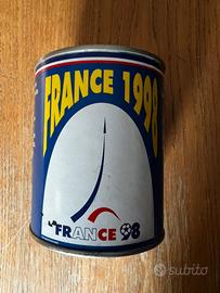 France 1998 t-shirt commemorativa in latta
