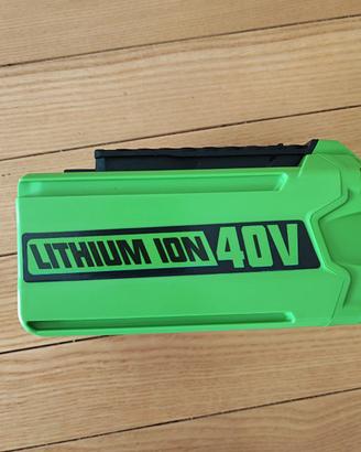 Batteria Litio 40V 240Wh