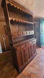 Credenza Piattaia in TEAK MASSELLO Nuove 