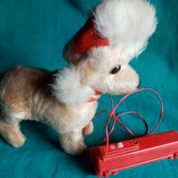 Cagnolino filo guidato gioco vintage