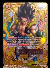 Sealed Dragon Ball Fusion World Gogeta FB09-007