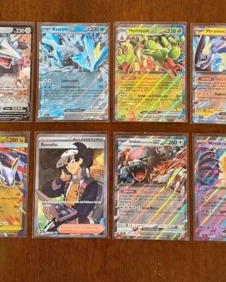 Lotto 12 carte Pokémon EX/V + holo – ITA