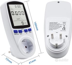 MISURATORE di CORRENTE con RETROILLUMINAZIONE LCD