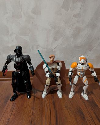 Lotto 3 personaggi Lego Star Wars