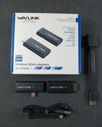WAVLINK TRASMETTITORE E RICEVITORE HDMI WIRELESS