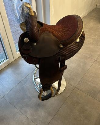 SELLA WESTERN BARREL RACING CIRCLE Y