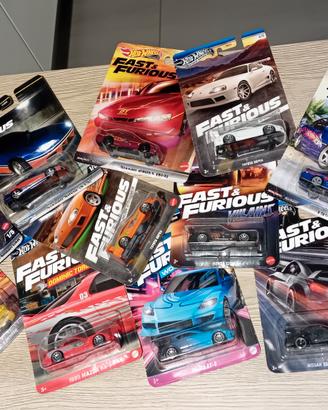 Lotto 11 Hotwheels FAST & FURIOUS