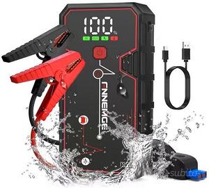 Avviatore Batteria Auto, 4000A 21800mAh