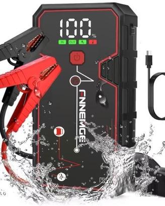 Avviatore Batteria Auto, 4000A 21800mAh