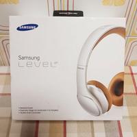 CUFFIE CON CAVO SAMSUNG LEVEL ON bianche e marroni