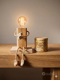 Lampada in legno Woody - Un pezzo di storia, artig