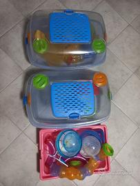 Gabbie criceti e piccoli animali