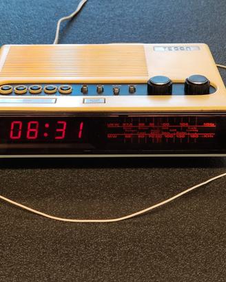 Radiosveglia vintage Tecon