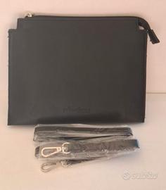 Pochette nera due scomparti Primadonna Collection.