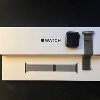 Apple watch se 44mm + bracciale maglia milanese