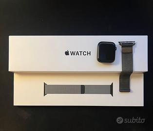 Apple watch se 44mm + bracciale maglia milanese