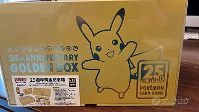 Pokemon 25th-Anniversary-Golden-Box - SEALED