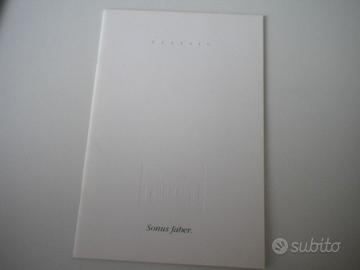 Sonus faber CLASSIC serie advertisement, inserto