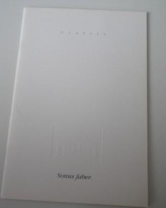 Sonus faber CLASSIC serie advertisement, inserto