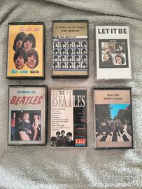 lotto musicassette dei The Beatles 